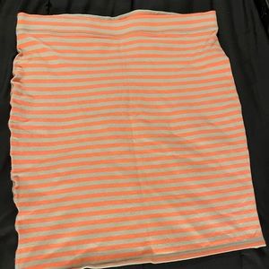 Old Navy Striped Stretch Pencil Skirt